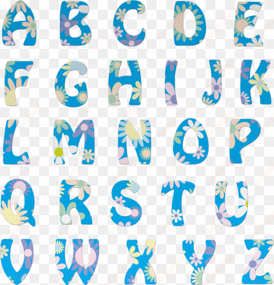 floral alphabet clip - alphabet png