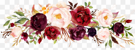 floral freetoedit - floral marsala png