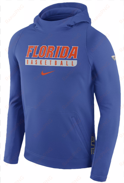 florida gators nike mens basketball elite therma fit - hoodie