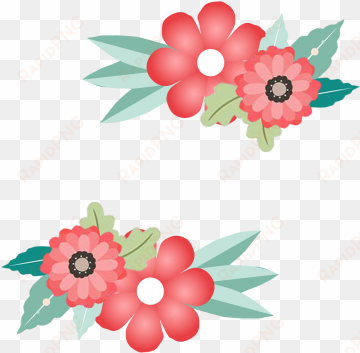 flower border, flower border，frame, border, invitation - png border flower illustration vector