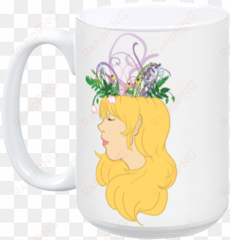 flower crown mug - mug