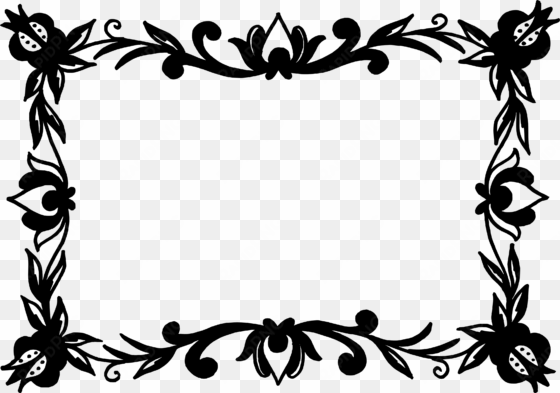 flower frame png - flower frame svg