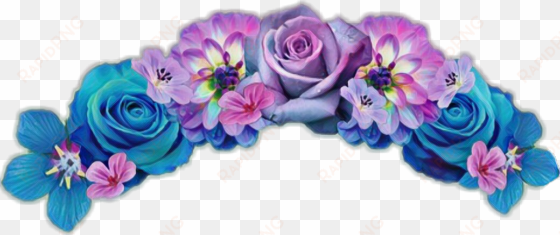 Flowercrown Flower Sticker Flowercrownsticker Flowersti - Flower Crown Transparent Background transparent png image