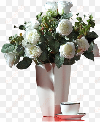 flowers vase, vases, bulb vase - white rose pot png