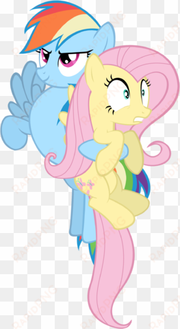 flutterdash vector - fluttershy