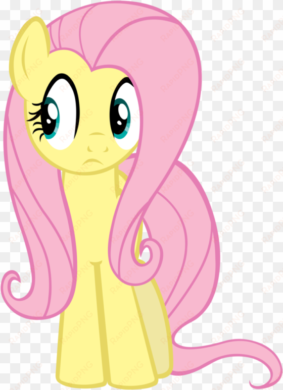 fluttershy download png image - mlp fluttershy curious