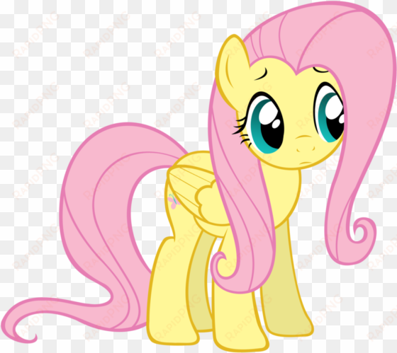 fluttershy - my little pony amarillo