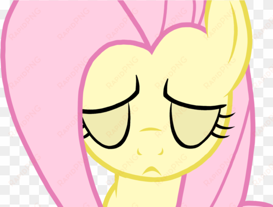 fluttershy sad face