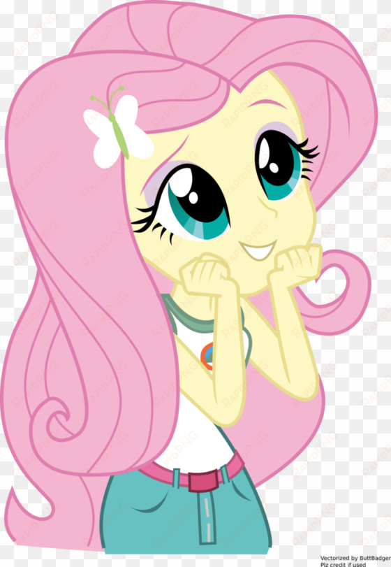 fluttershy vector mlp human - fluttershy equestria girl legend of everfree