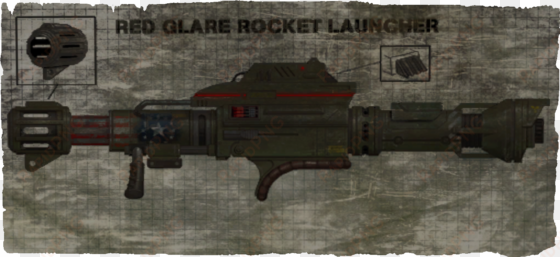 fnvlr red glare poster - wiki