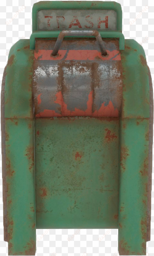 fo4 green trash can - fallout 4 trash can