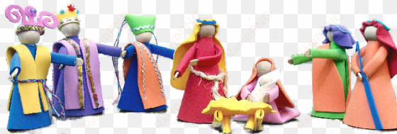 Foam Nativity Craft - Christmas Day transparent png image