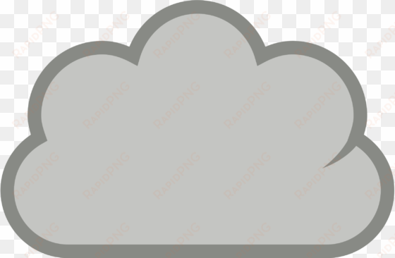 fog clipart grey cloud - clouds clipart