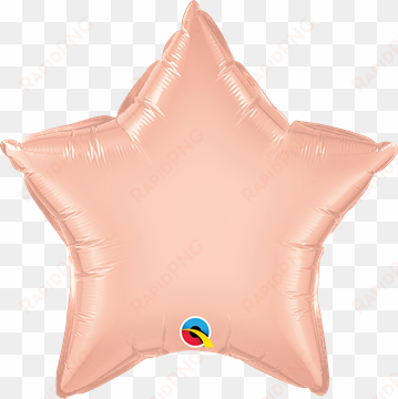 foil balloon rose gold star 51cm - rose gold star balloon