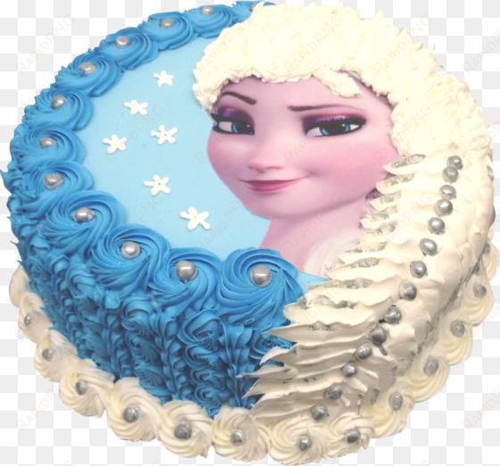 follow us on instagram & facebook - frozen cake png