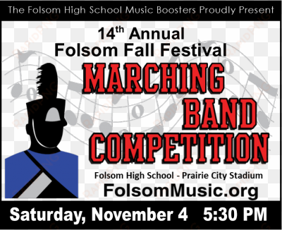 folsom fall festival marching band competition - folsom
