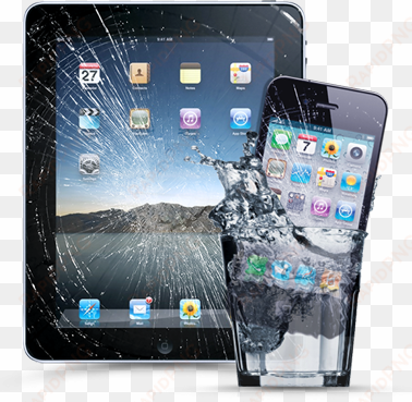Fone Zone Have Been Great, I Dropped My Windows Phone - Ipad And Iphone Broken Screen transparent png image