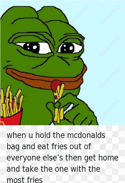 food - pepe the frog fries