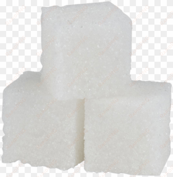 food - sugar cube no background