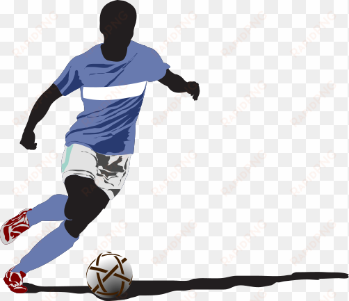 Football Game Png Banner Free - Football Player Shoot Png transparent png image