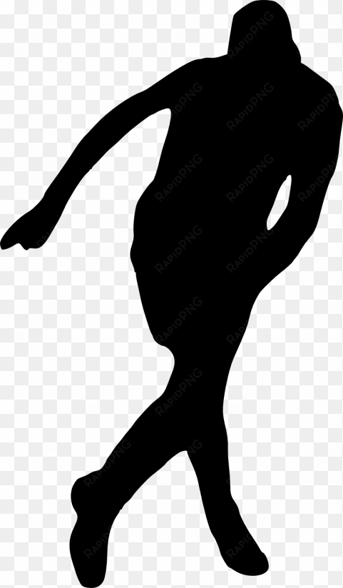 Football Player Silhouette Png - Portable Network Graphics transparent png image
