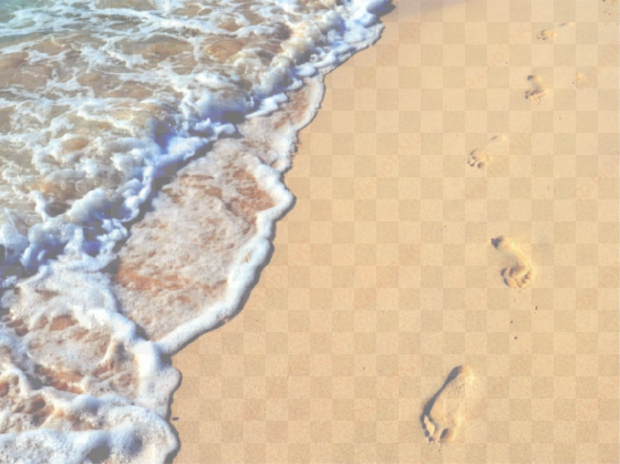 footprints - sand