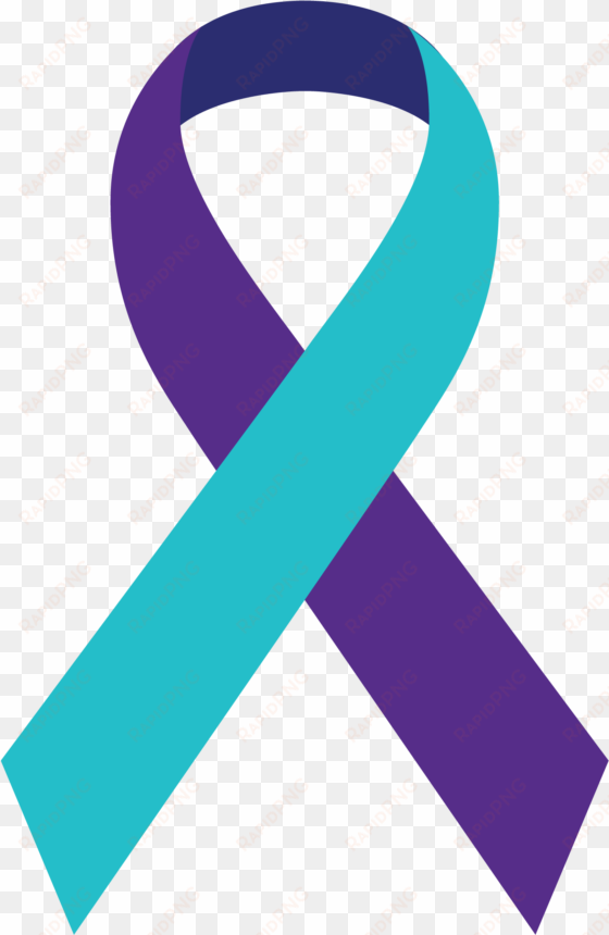 for every suicide, about 135 people are personally - suicide prevention ribbon