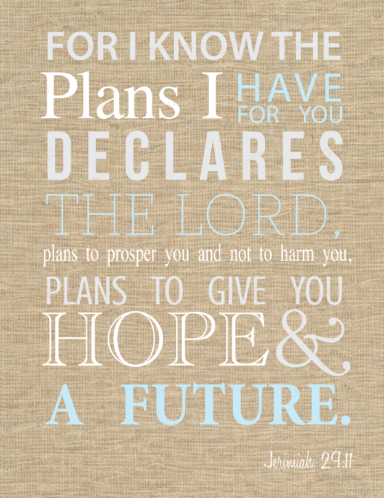 for i know the plans i have for you, declares the lord - bible quotes for little boys