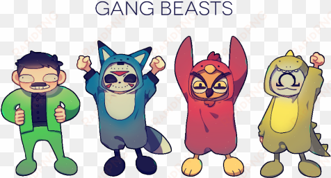 forbidden transmissions - gang beasts costumes on ps4