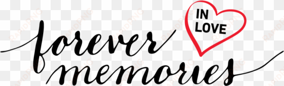 forever in love memories - wedding love text png