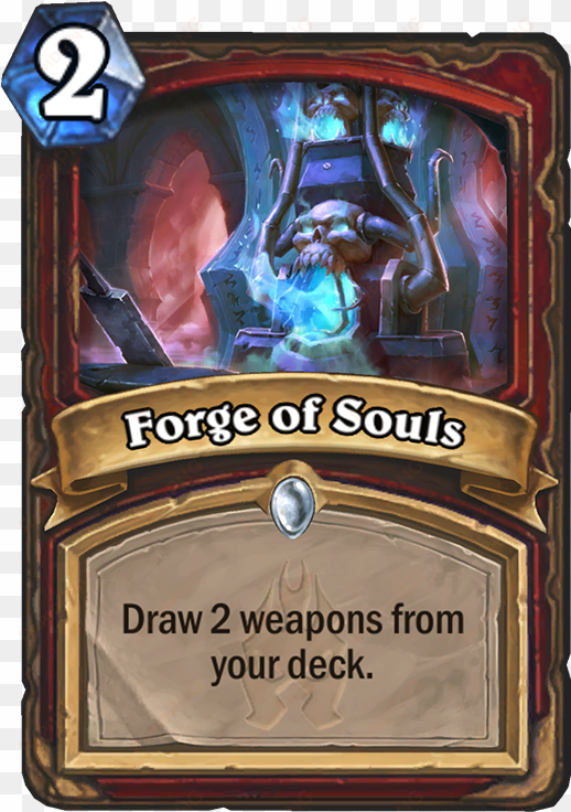 forge of souls card - curse of weakness hearthstone