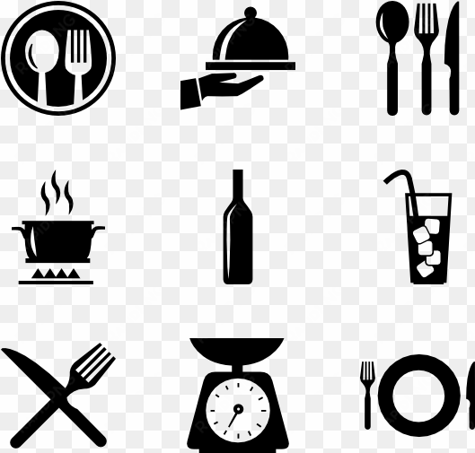 fork and knife png - cooking icon vector