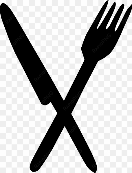 fork and knife png - fork and knife cross