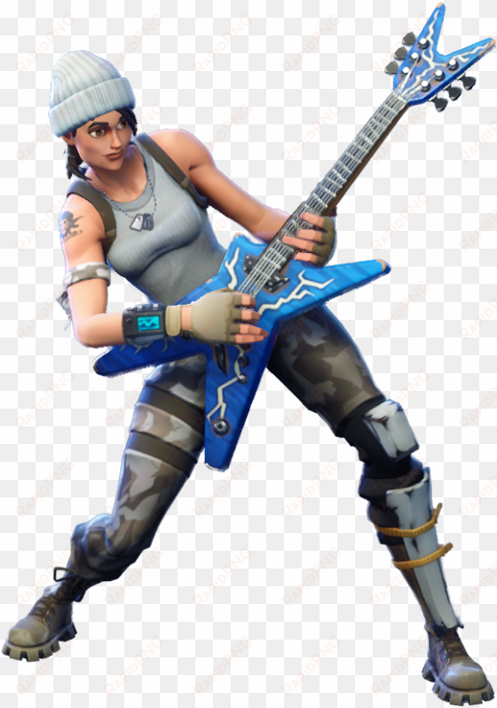 fortnite rock out png image purepng free transparent - best fortnite skin combinations