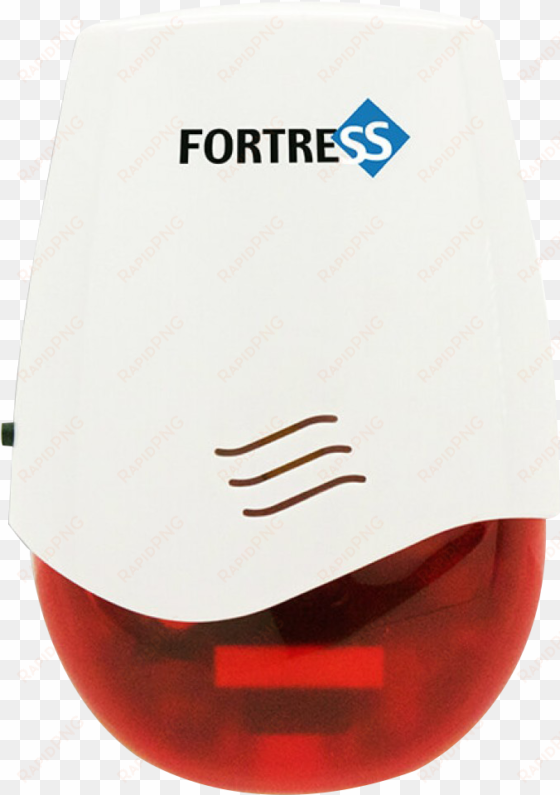 fortress small plug-in siren - fortress security store wireless home security alarm