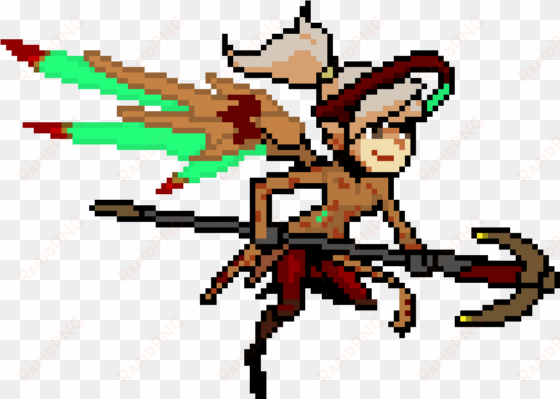 fortune mercy custom pixel spray - mercy overwatch pixel gif