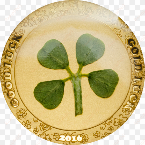 four-leaf - coin