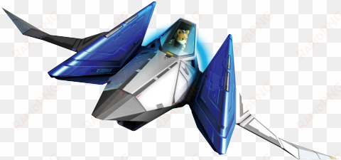 fox in his arwing, from star fox 64 3d follow thevideogameartarchive - star fox 64 3d - nintendo eshop code