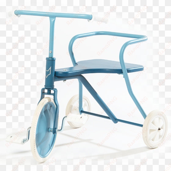 foxrider blue tricycle vintage - metal tricycle - foxrider