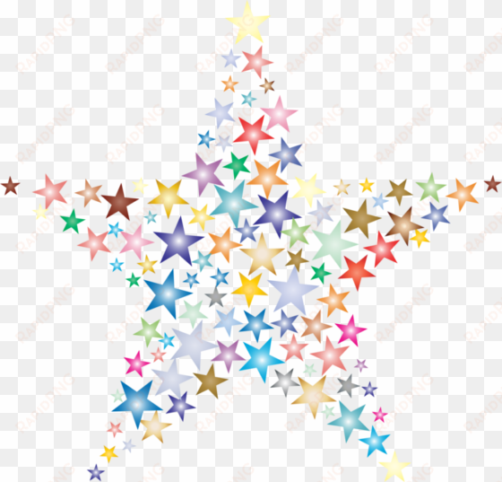 fractal christmas tree computer icons star gold