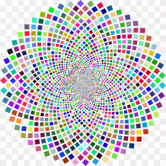 fractal drawing spiral psychedelic art vortex - tableau bubble art