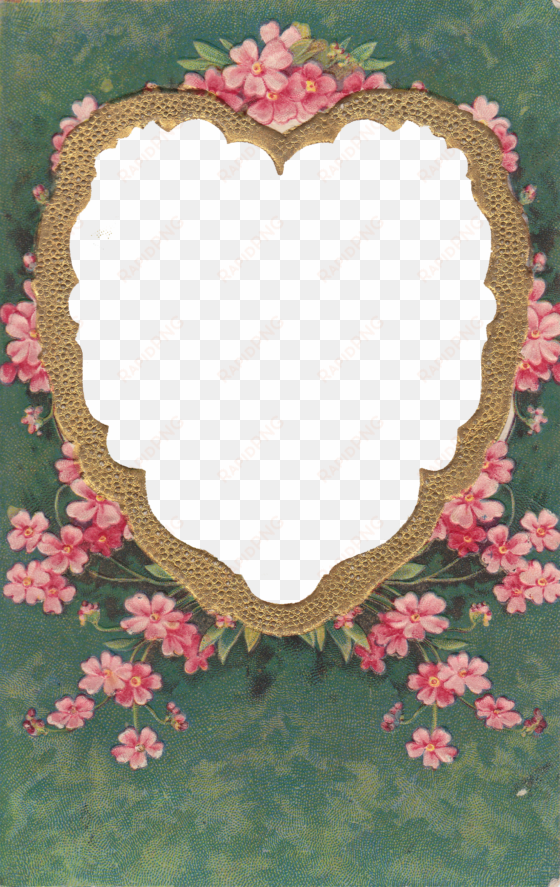 Frame - Free Valentines Day Vintage transparent png image