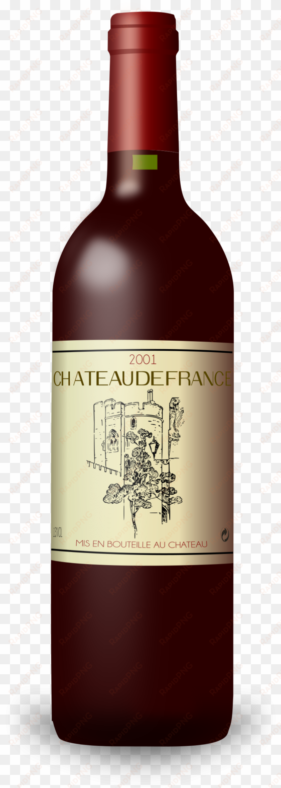 france clipart french wine - bottle of wine clipart