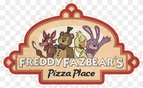 freddy fazbear pizza logo 2 by kaizerin-d886g42 - freddy fazbear pizza title