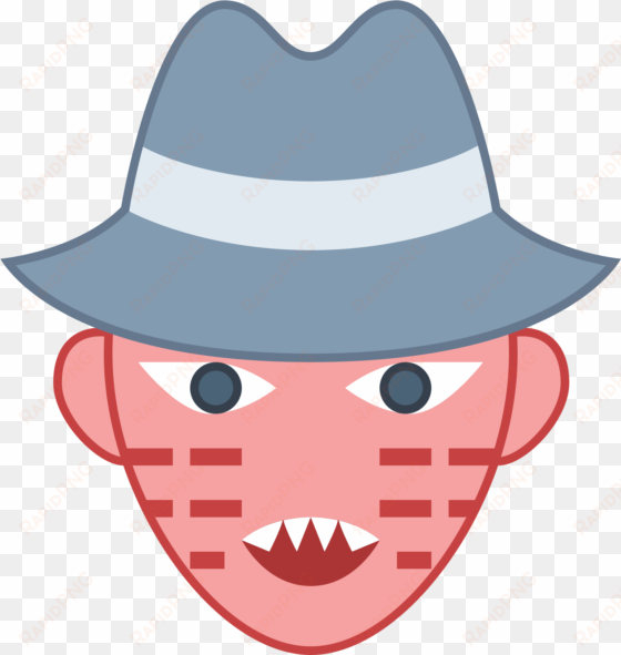 Freddy Krueger Icon - Icon transparent png image