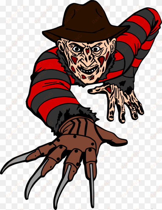 Freddy Krueger Jason Voorhees Drawing Clip Art - Freddy Krueger Clipart transparent png image