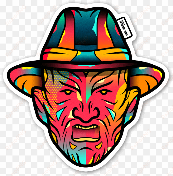 Freddy Krueger Stickers - Freddy Krueger Sticker transparent png image