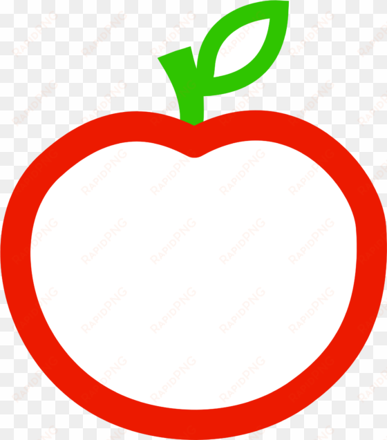 free apple png clipart - apple clipart red and white