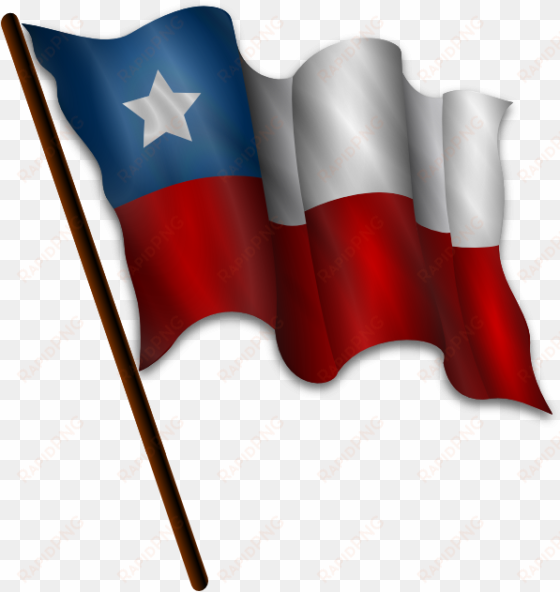 Free Clipart American Flag Waving Clipartsco - Bandera De Chile Png transparent png image