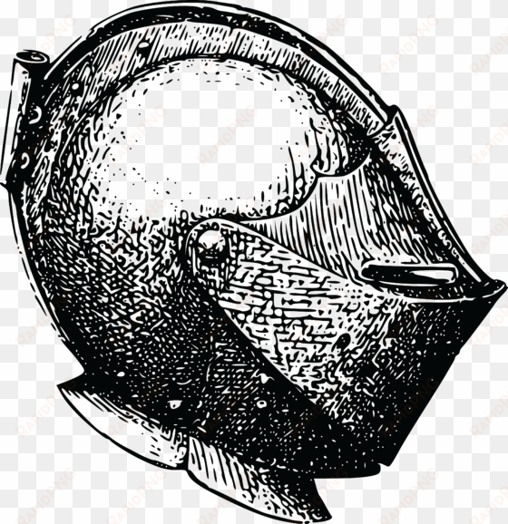 free clipart of a knight helmet - knight helmet drawing